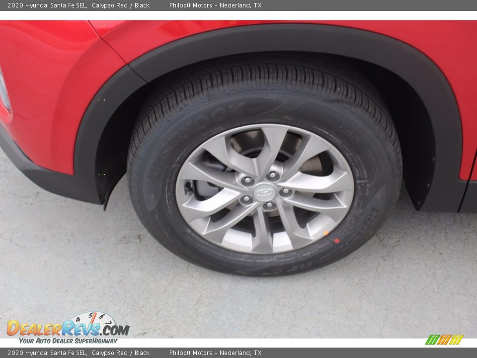 2020 Hyundai Santa Fe SEL Calypso Red / Black Photo #5