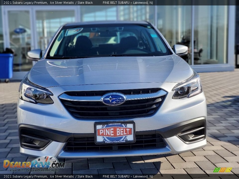 2021 Subaru Legacy Premium Ice Silver Metallic / Slate Black Photo #3