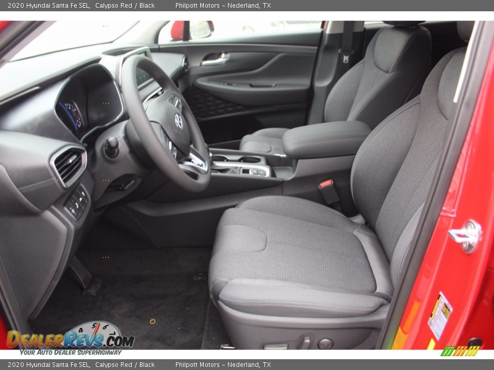 2020 Hyundai Santa Fe SEL Calypso Red / Black Photo #10