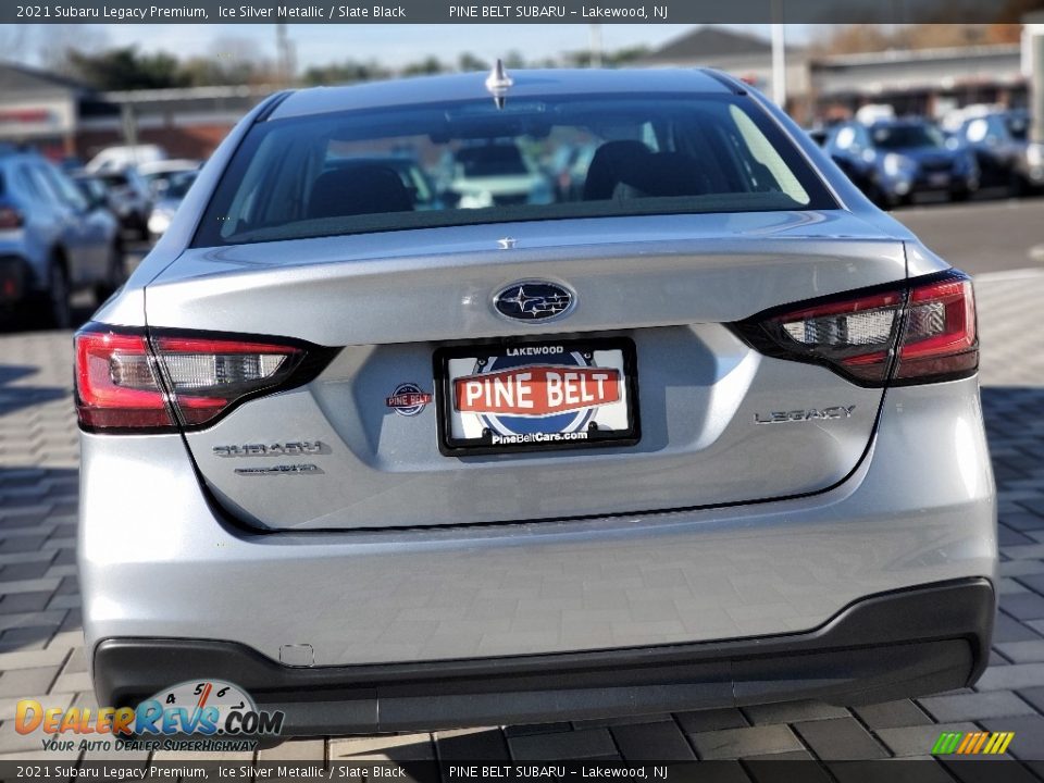 2021 Subaru Legacy Premium Ice Silver Metallic / Slate Black Photo #7