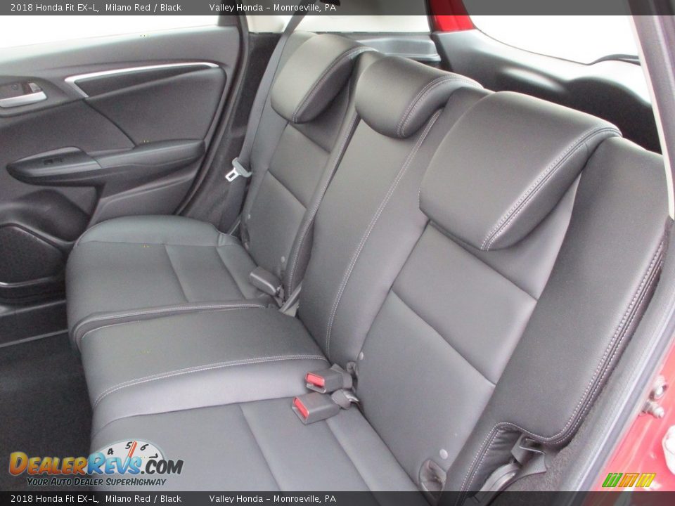 Rear Seat of 2018 Honda Fit EX-L Photo #13