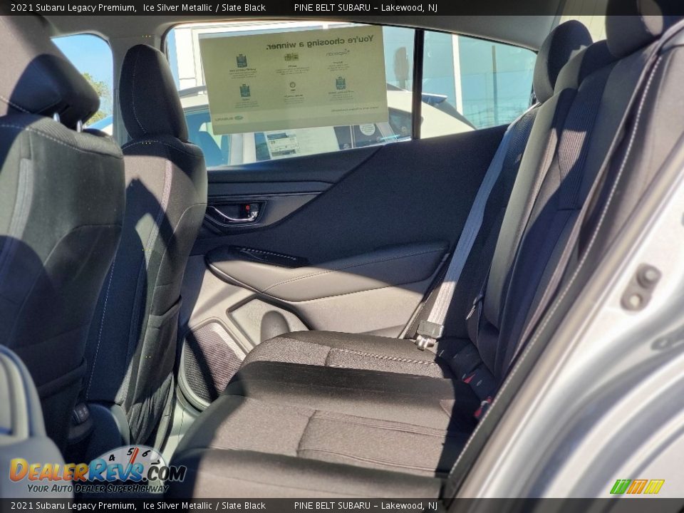 2021 Subaru Legacy Premium Ice Silver Metallic / Slate Black Photo #9