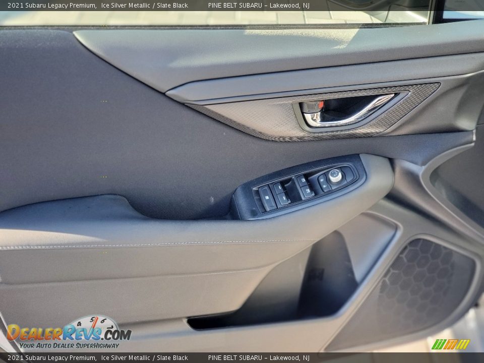 2021 Subaru Legacy Premium Ice Silver Metallic / Slate Black Photo #12