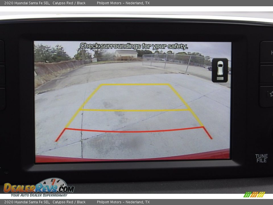 2020 Hyundai Santa Fe SEL Calypso Red / Black Photo #18