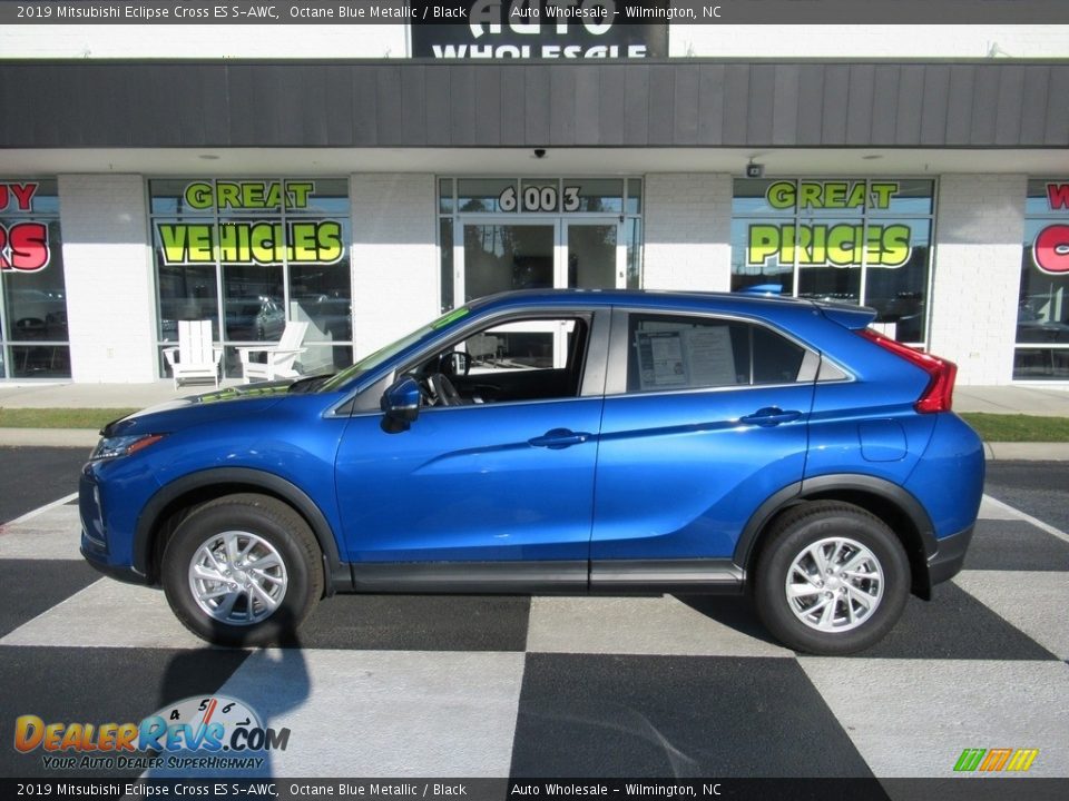 2019 Mitsubishi Eclipse Cross ES S-AWC Octane Blue Metallic / Black Photo #1