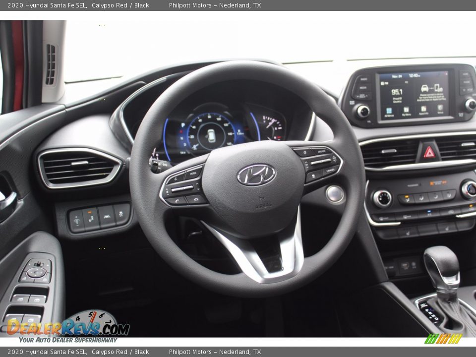 2020 Hyundai Santa Fe SEL Calypso Red / Black Photo #22
