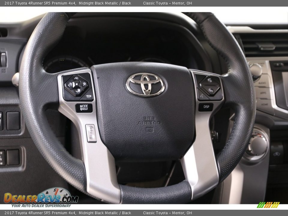 2017 Toyota 4Runner SR5 Premium 4x4 Midnight Black Metallic / Black Photo #7