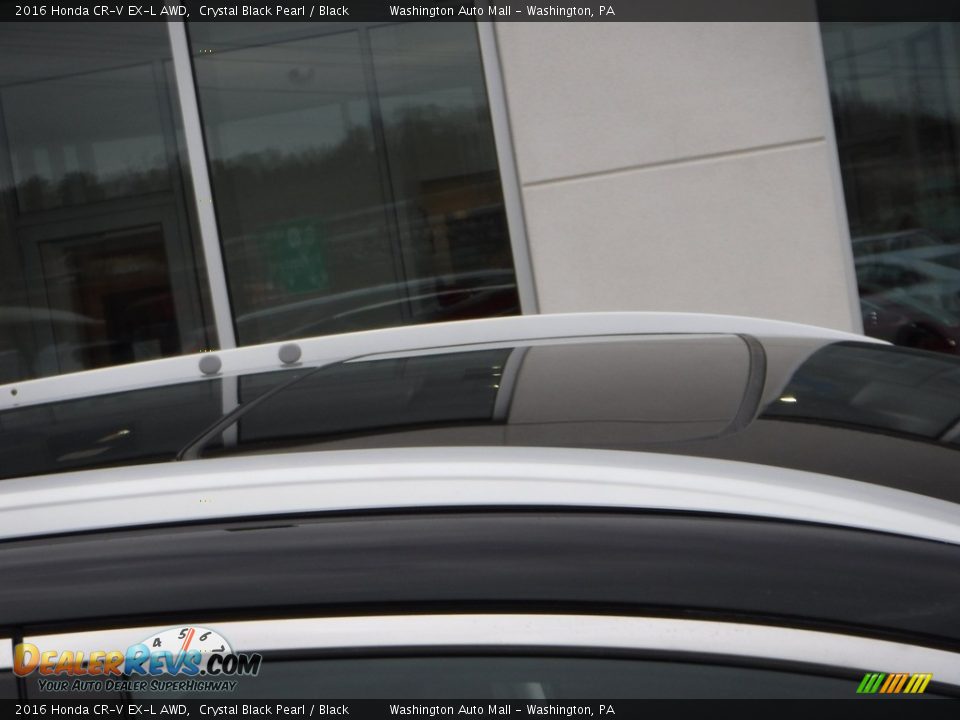 2016 Honda CR-V EX-L AWD Crystal Black Pearl / Black Photo #4