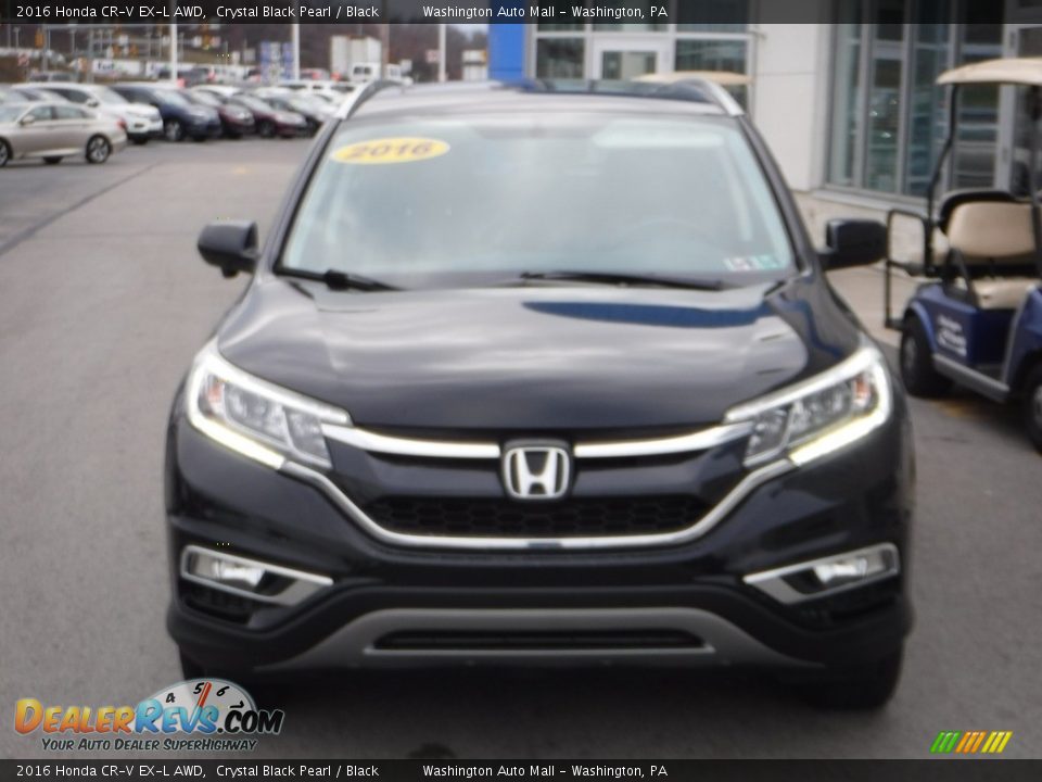 2016 Honda CR-V EX-L AWD Crystal Black Pearl / Black Photo #5