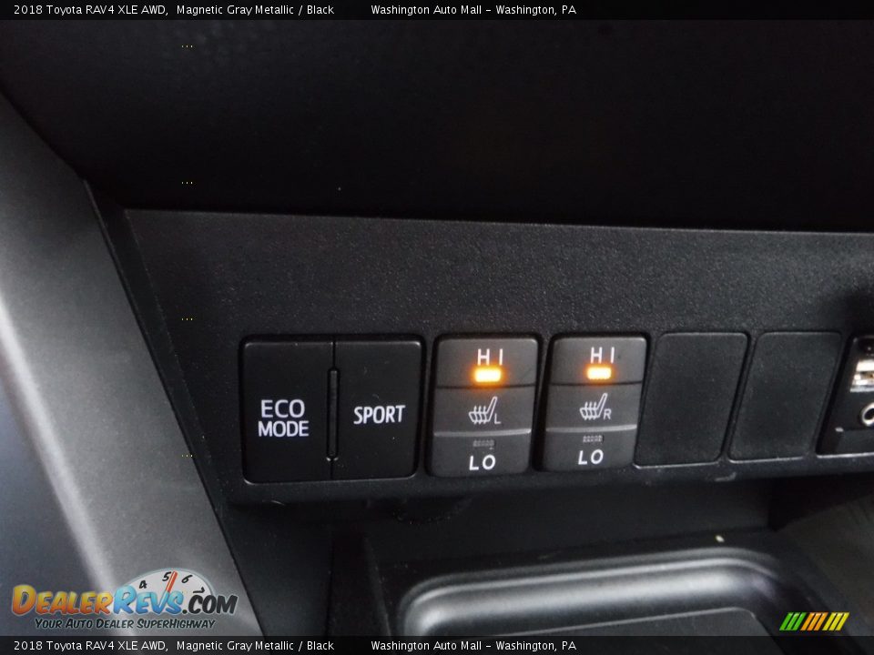 2018 Toyota RAV4 XLE AWD Magnetic Gray Metallic / Black Photo #5