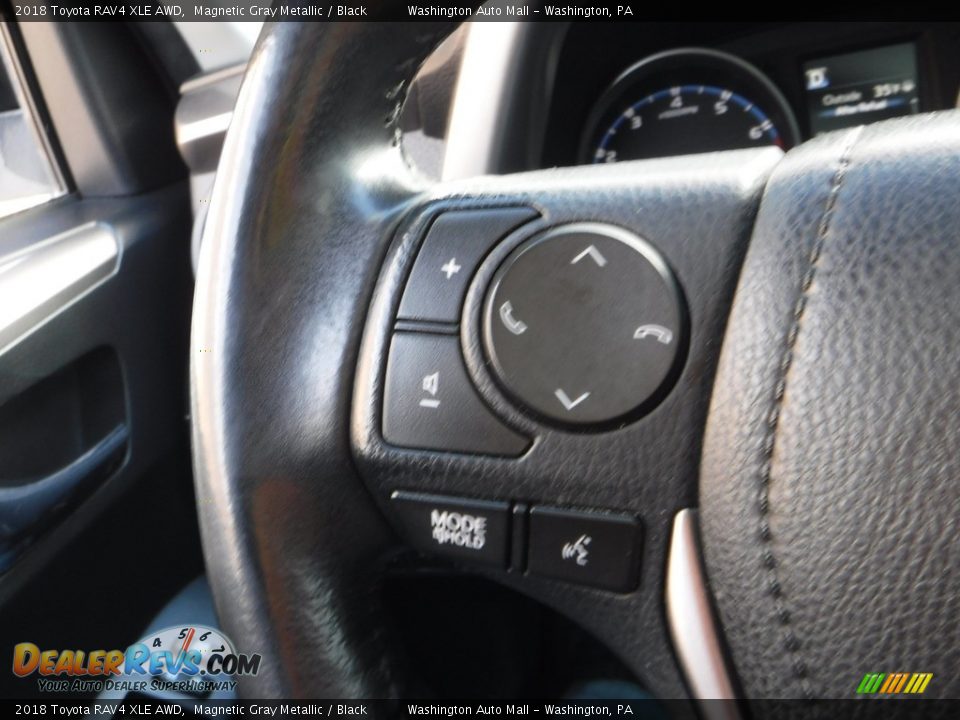 2018 Toyota RAV4 XLE AWD Magnetic Gray Metallic / Black Photo #6