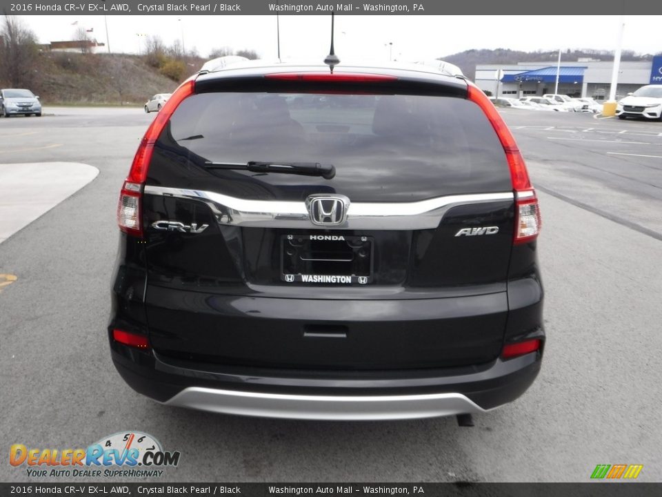 2016 Honda CR-V EX-L AWD Crystal Black Pearl / Black Photo #9