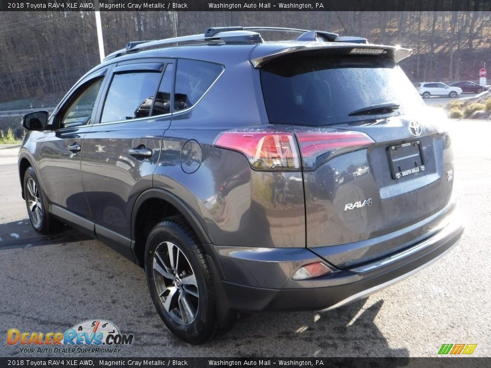 2018 Toyota RAV4 XLE AWD Magnetic Gray Metallic / Black Photo #13