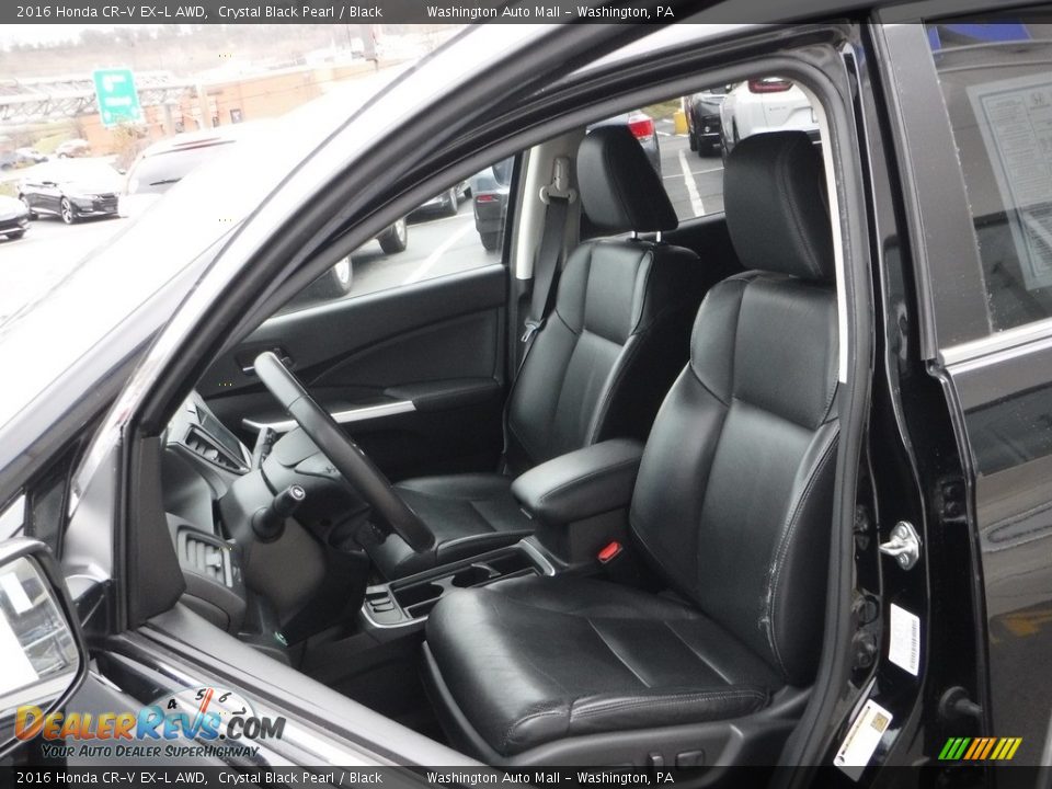 Front Seat of 2016 Honda CR-V EX-L AWD Photo #16