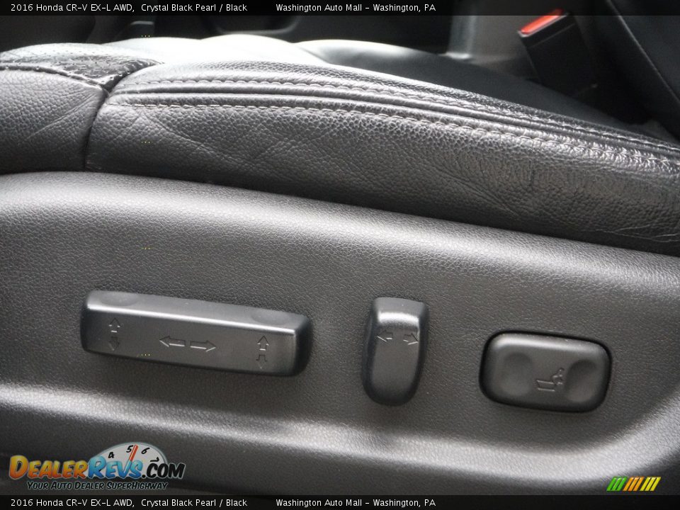 Front Seat of 2016 Honda CR-V EX-L AWD Photo #17