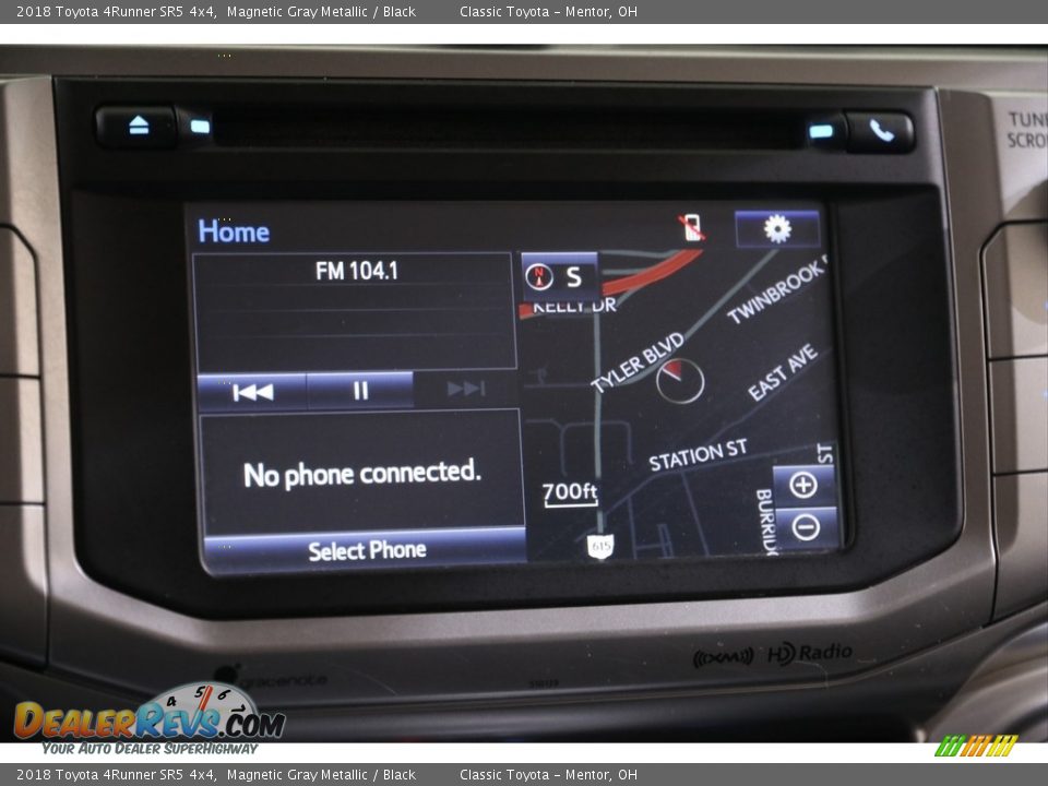 2018 Toyota 4Runner SR5 4x4 Magnetic Gray Metallic / Black Photo #10