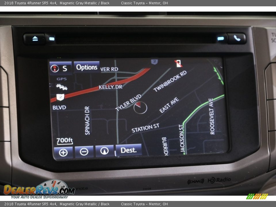 2018 Toyota 4Runner SR5 4x4 Magnetic Gray Metallic / Black Photo #11