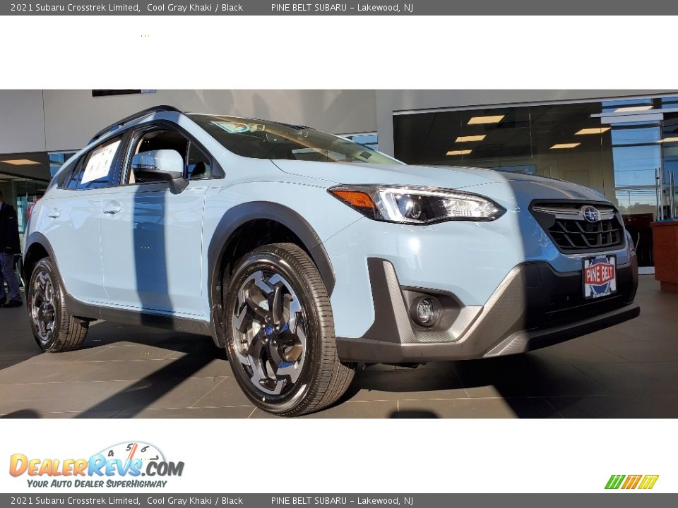 2021 Subaru Crosstrek Limited Cool Gray Khaki / Black Photo #1
