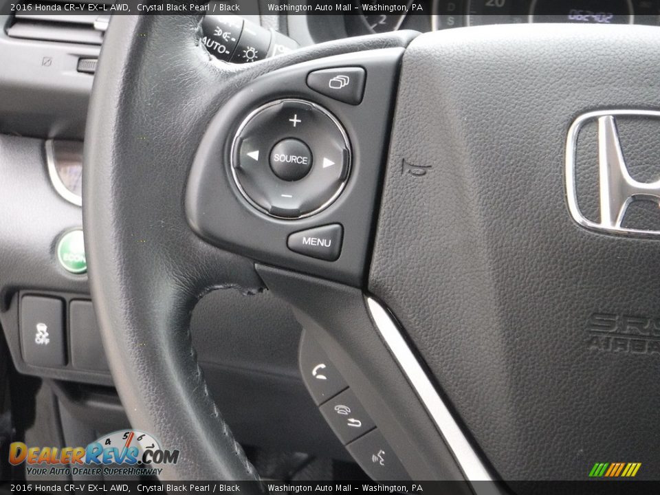 2016 Honda CR-V EX-L AWD Steering Wheel Photo #22