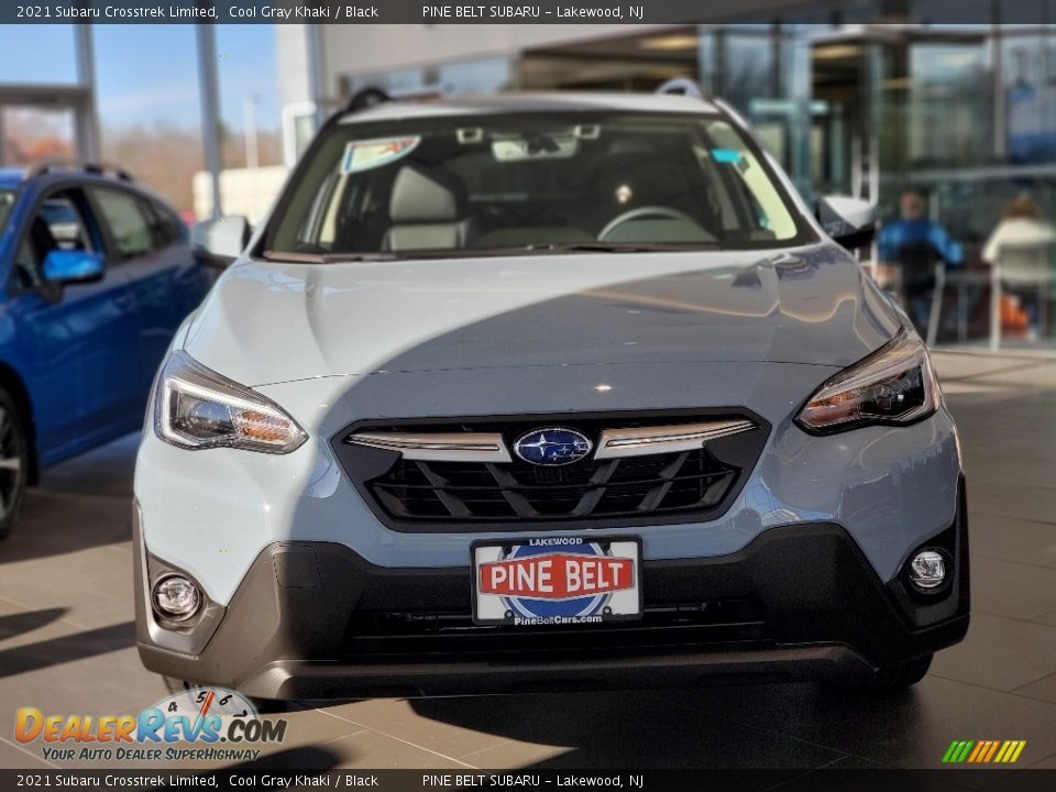 2021 Subaru Crosstrek Limited Cool Gray Khaki / Black Photo #3