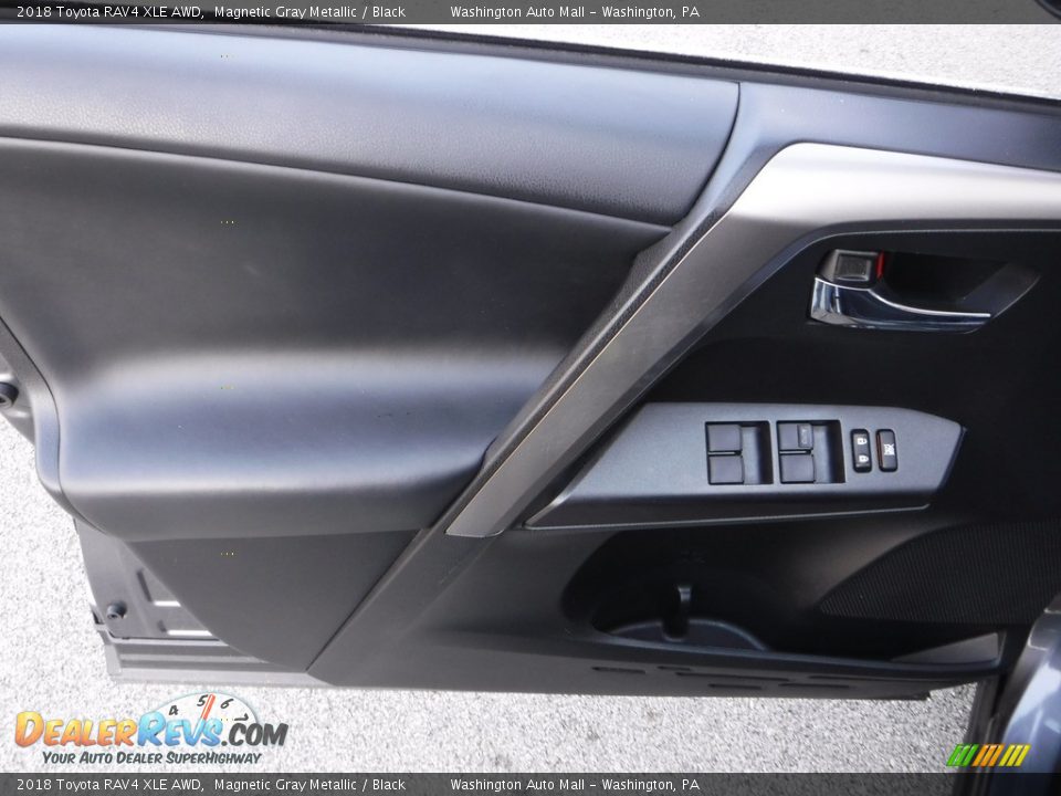 2018 Toyota RAV4 XLE AWD Magnetic Gray Metallic / Black Photo #21