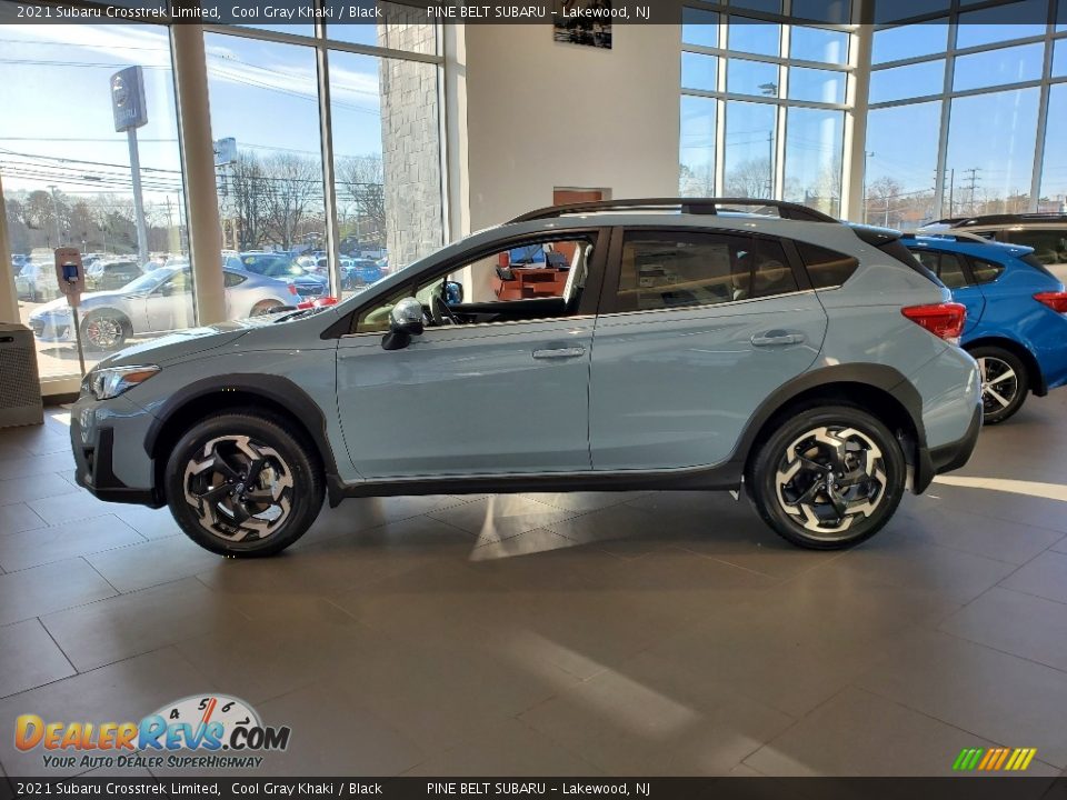 2021 Subaru Crosstrek Limited Cool Gray Khaki / Black Photo #4