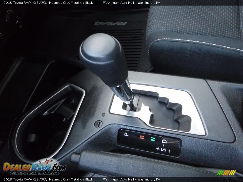 2018 Toyota RAV4 XLE AWD Magnetic Gray Metallic / Black Photo #24