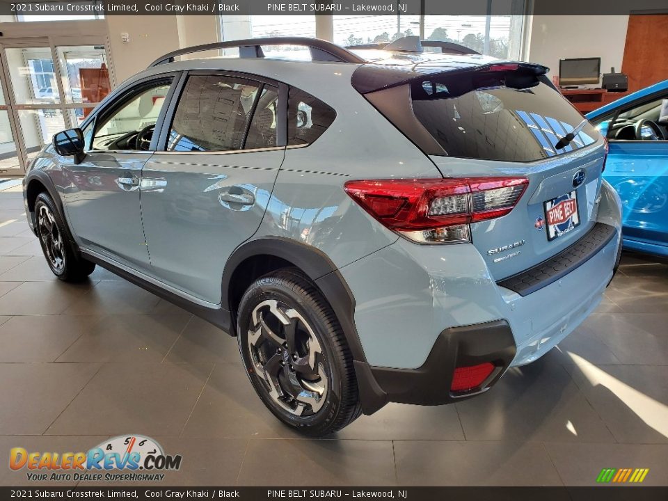 2021 Subaru Crosstrek Limited Cool Gray Khaki / Black Photo #6
