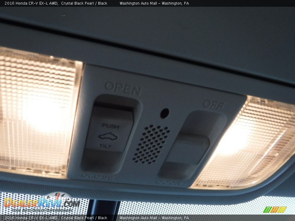 2016 Honda CR-V EX-L AWD Crystal Black Pearl / Black Photo #26