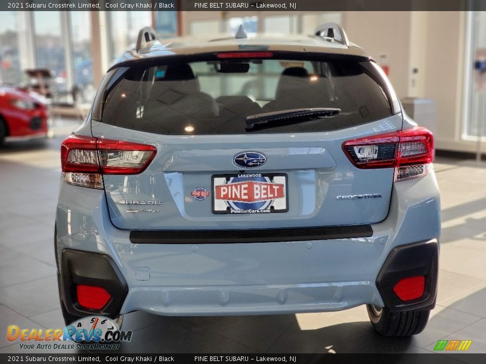 2021 Subaru Crosstrek Limited Cool Gray Khaki / Black Photo #7