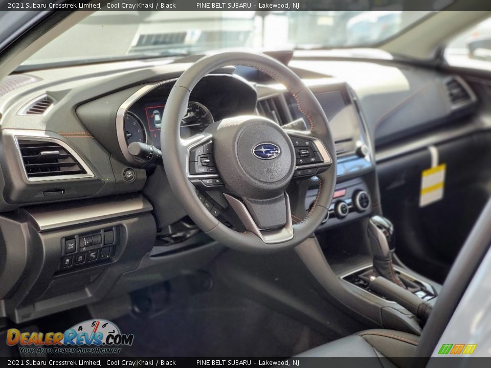 2021 Subaru Crosstrek Limited Cool Gray Khaki / Black Photo #10