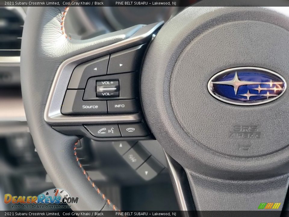 2021 Subaru Crosstrek Limited Cool Gray Khaki / Black Photo #15