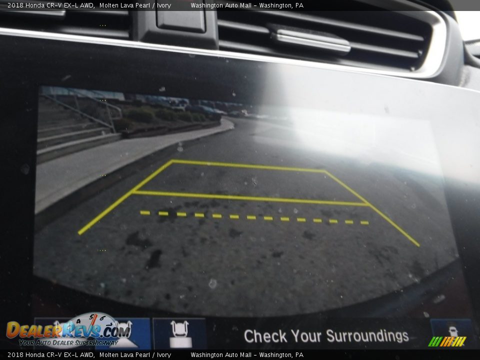 2018 Honda CR-V EX-L AWD Molten Lava Pearl / Ivory Photo #4