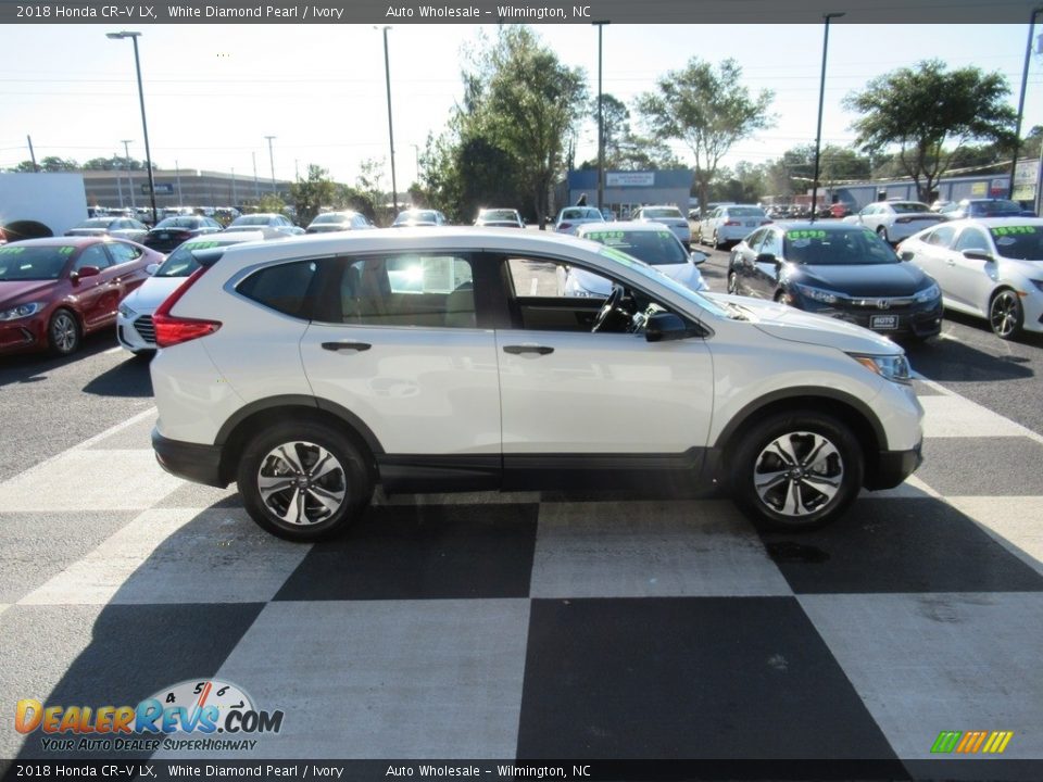 2018 Honda CR-V LX White Diamond Pearl / Ivory Photo #3