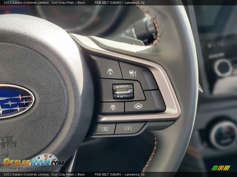 2021 Subaru Crosstrek Limited Cool Gray Khaki / Black Photo #16