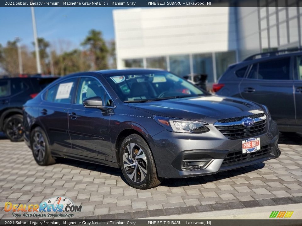 2021 Subaru Legacy Premium Magnetite Gray Metallic / Titanium Gray Photo #1