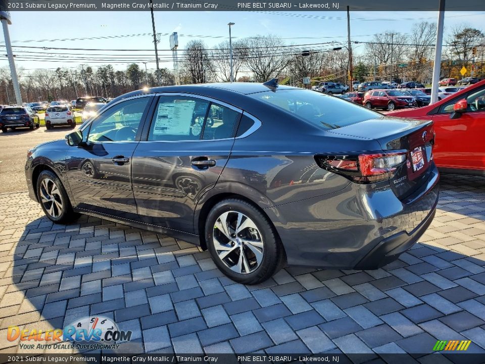 2021 Subaru Legacy Premium Magnetite Gray Metallic / Titanium Gray Photo #4