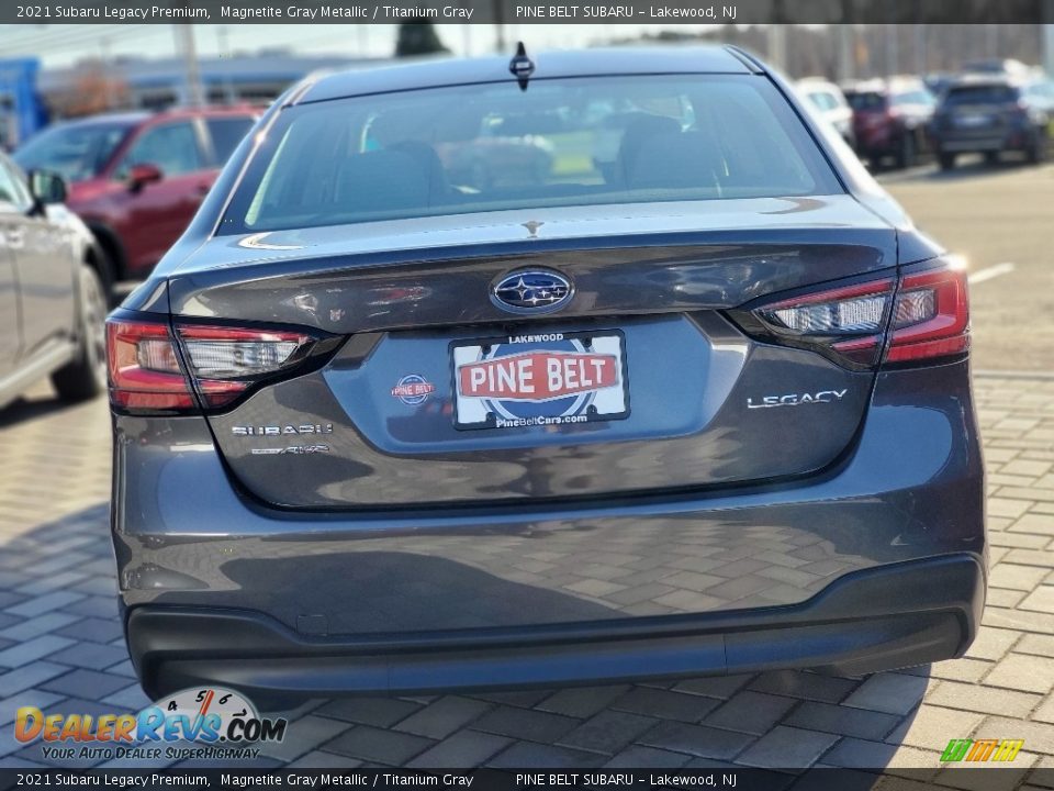 2021 Subaru Legacy Premium Magnetite Gray Metallic / Titanium Gray Photo #6