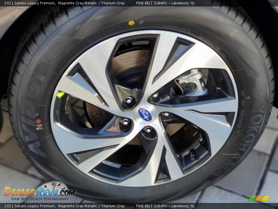 2021 Subaru Legacy Premium Magnetite Gray Metallic / Titanium Gray Photo #7