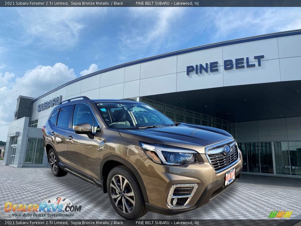 2021 Subaru Forester 2.5i Limited Sepia Bronze Metallic / Black Photo #1