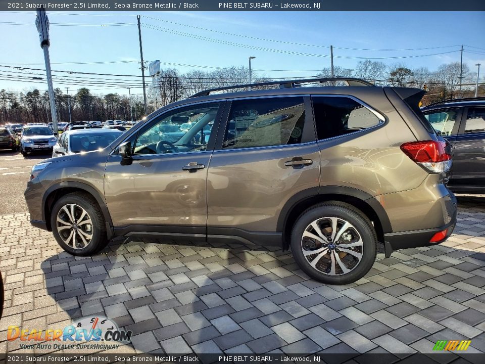 2021 Subaru Forester 2.5i Limited Sepia Bronze Metallic / Black Photo #4