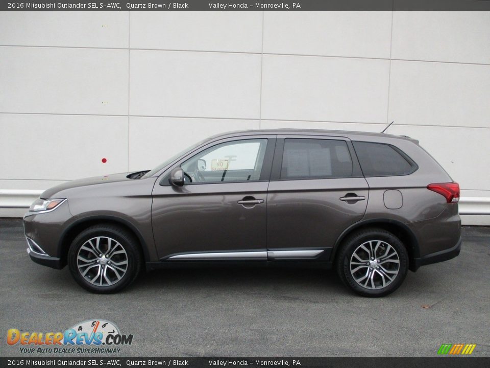 Quartz Brown 2016 Mitsubishi Outlander SEL S-AWC Photo #1