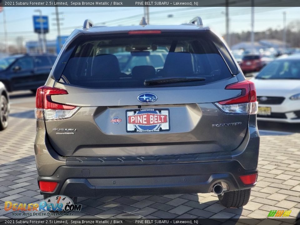 2021 Subaru Forester 2.5i Limited Sepia Bronze Metallic / Black Photo #7