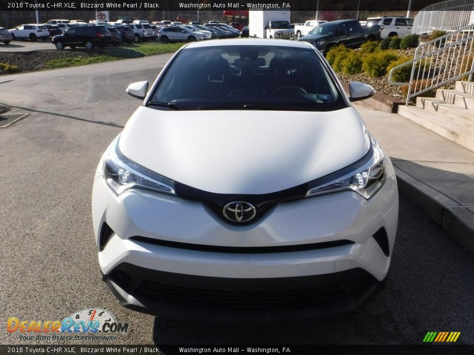 2018 Toyota C-HR XLE Blizzard White Pearl / Black Photo #4