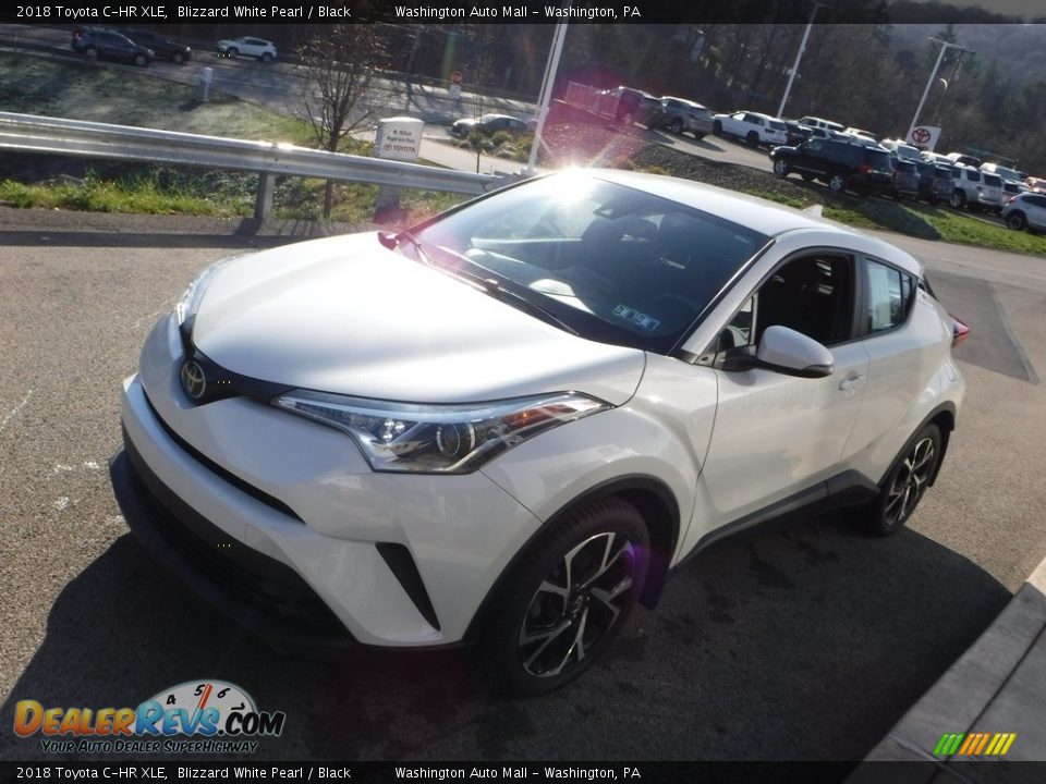 2018 Toyota C-HR XLE Blizzard White Pearl / Black Photo #5