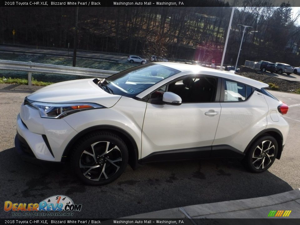 2018 Toyota C-HR XLE Blizzard White Pearl / Black Photo #6