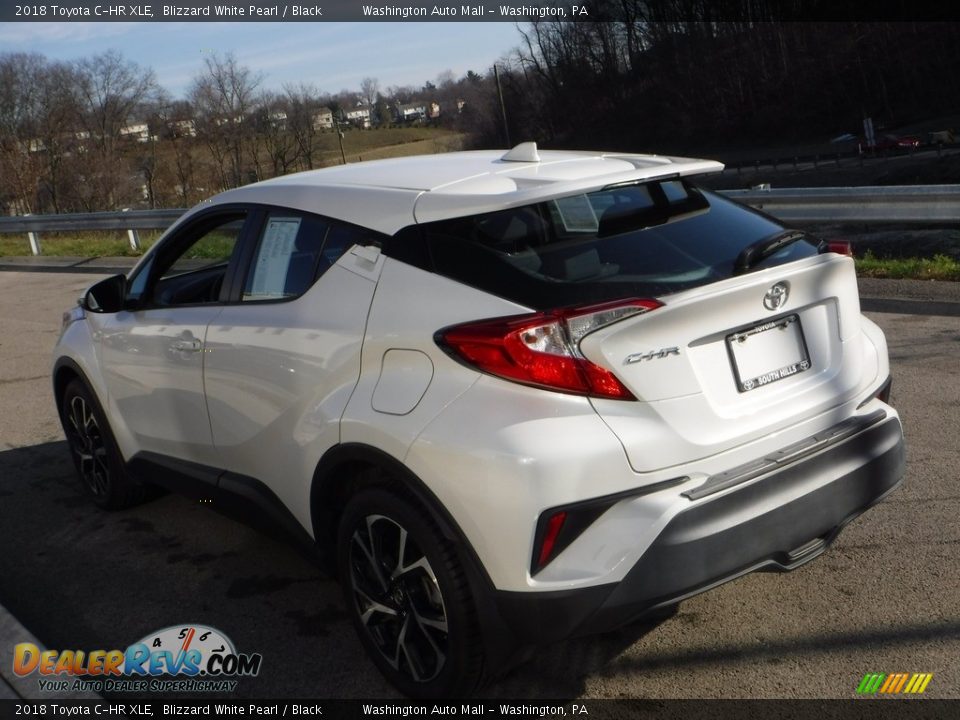 2018 Toyota C-HR XLE Blizzard White Pearl / Black Photo #7