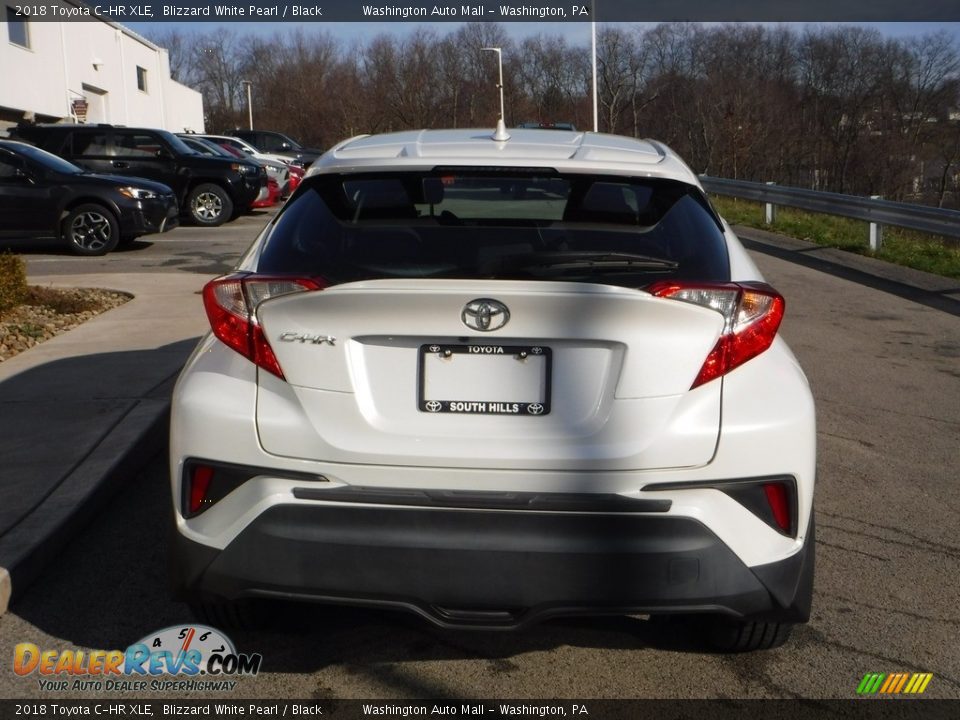 2018 Toyota C-HR XLE Blizzard White Pearl / Black Photo #8