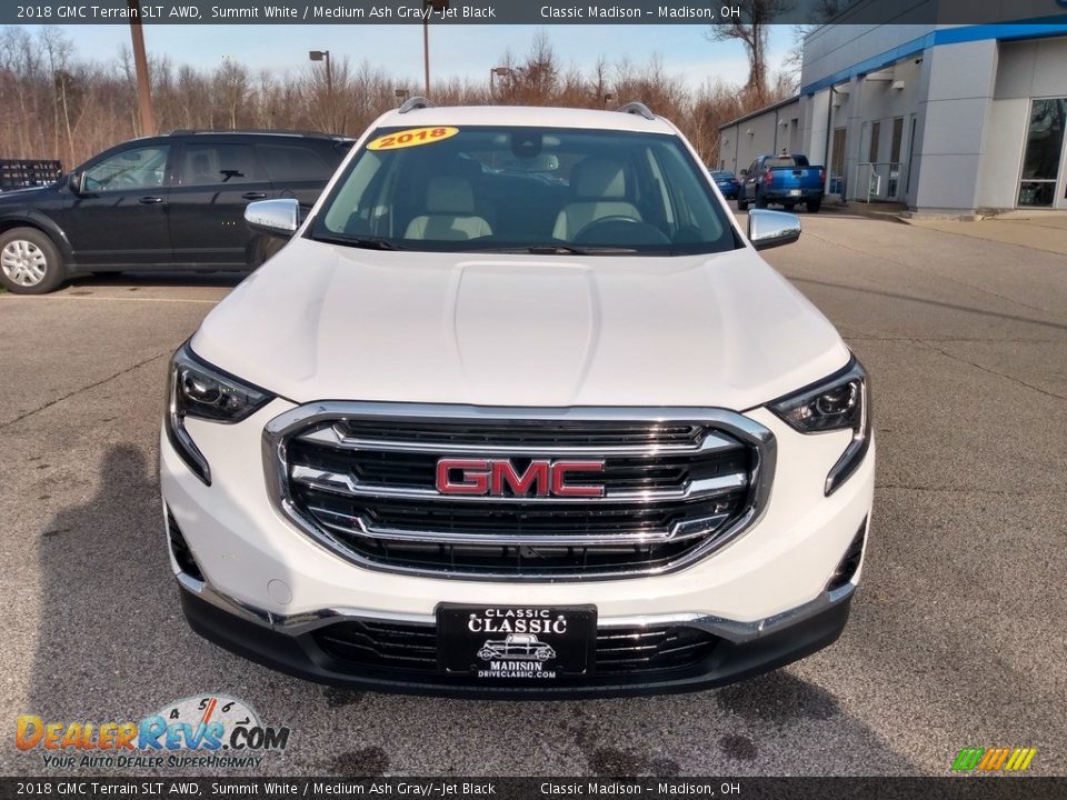 2018 GMC Terrain SLT AWD Summit White / Medium Ash Gray/­Jet Black Photo #4