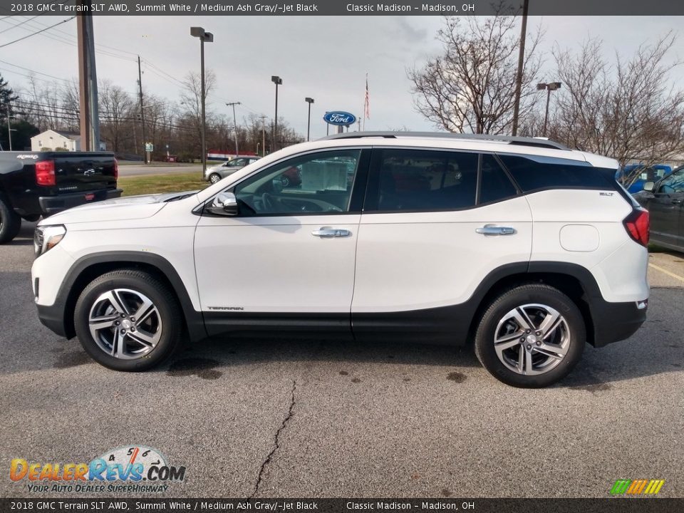 2018 GMC Terrain SLT AWD Summit White / Medium Ash Gray/­Jet Black Photo #5